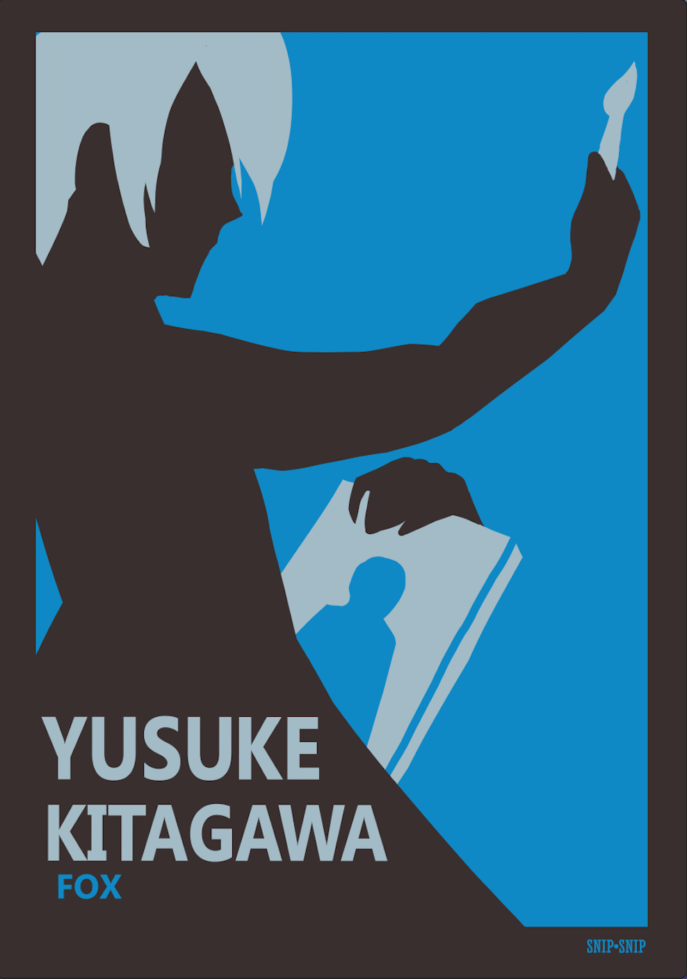 Persona 5 Minimal Yusuke Poster